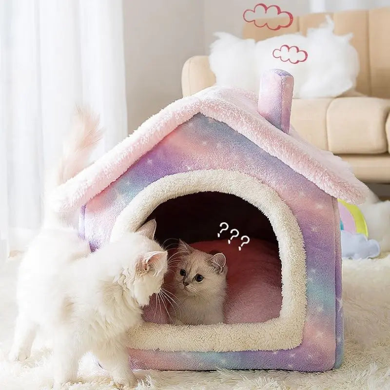 Soft Winter Dog & Cat Bed House