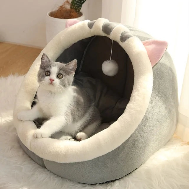 Warm Pet cat bed Basket