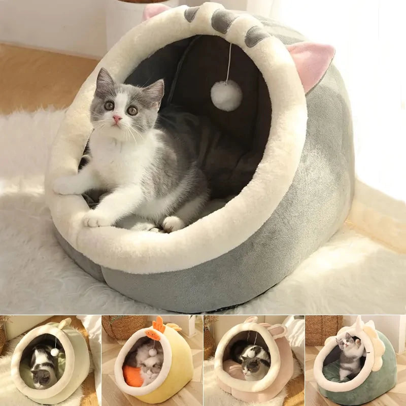 Warm Pet cat bed Basket